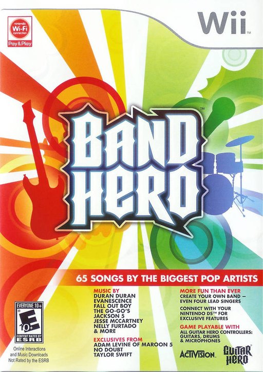 Band Hero box art