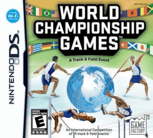 World Championship Games: A Track _ Field Event box art