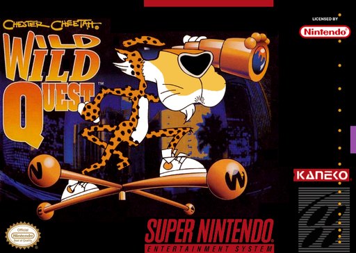 Chester Cheetah: Wild Wild Quest box art