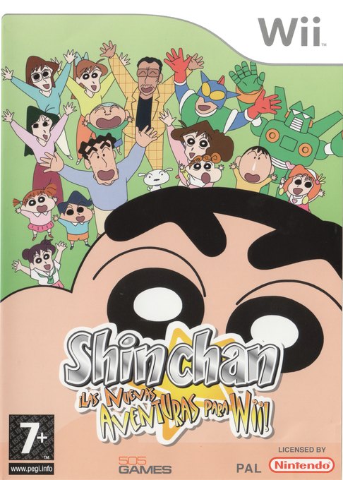 Shin Chan: Las Nuevas Aventuras para Wii! box art