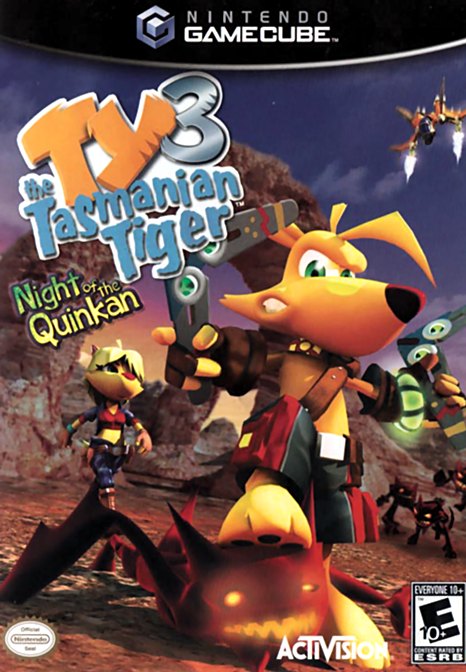 TY the Tasmanian Tiger: Night of the Quinkan box art