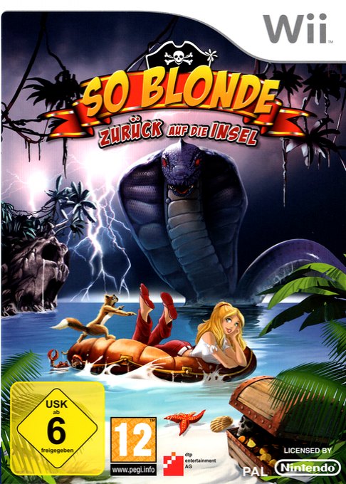 So Blonde: Back to the Island box art