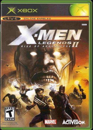 X-Men Legends II: Rise of Apocalypse box art