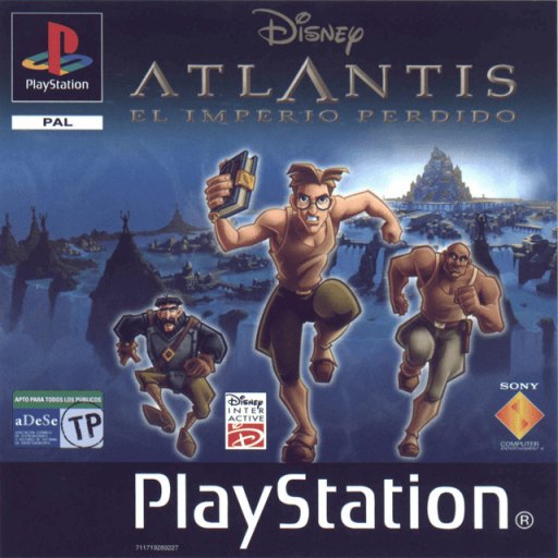 Disney Atlantis: El Imperio Perdido box art