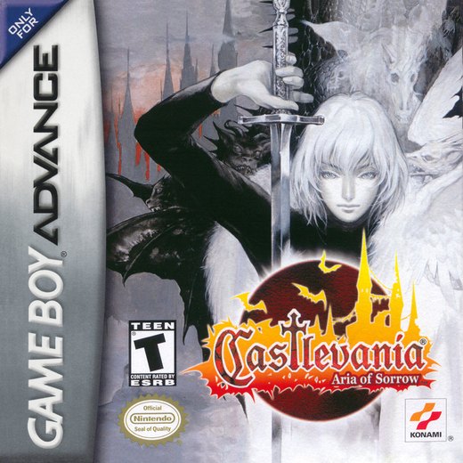 Castlevania: Aria of Sorrow box art