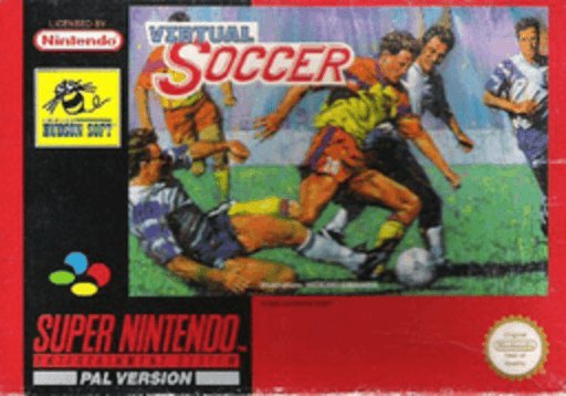 Virtual Soccer box art
