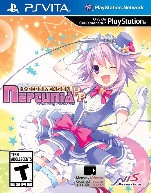 Hyperdimension Neptunia PP: Producing Perfection box art