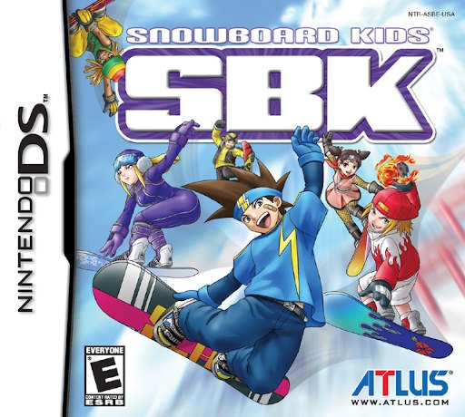SBK: Snowboard Kids box art