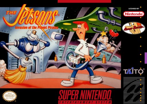 The Jetsons: Invasion of the Planet Pirates box art