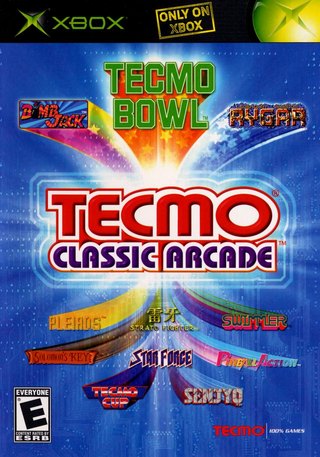 Tecmo Classic Arcade box art
