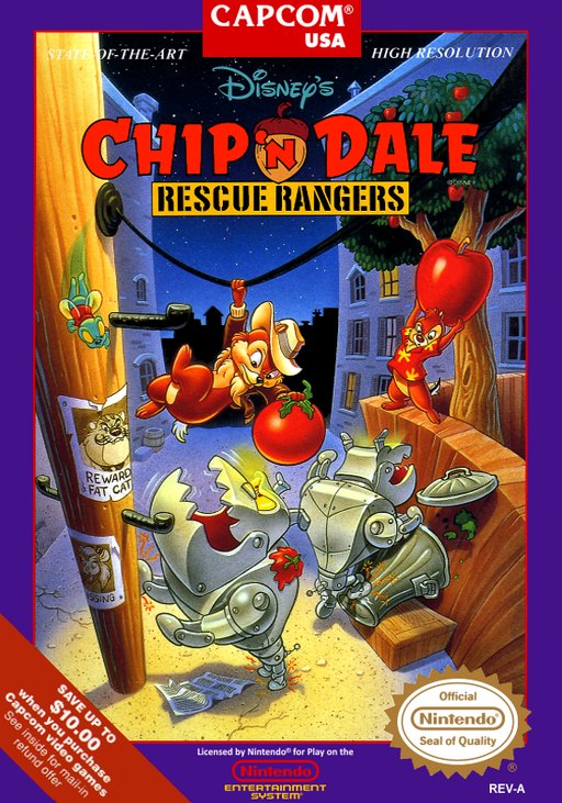 Chip 'n Dale: Rescue Rangers box art