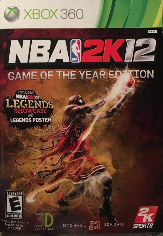 NBA 2K12: Game of the Year Edition box art