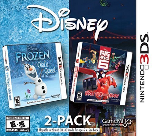 Disney 2-Pack: Frozen: Olaf's Quest + Big Hero 6: Battle in the Bay box art