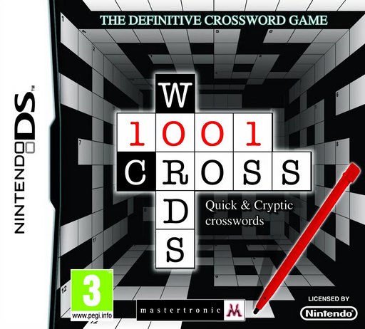 1001 Crosswords box art