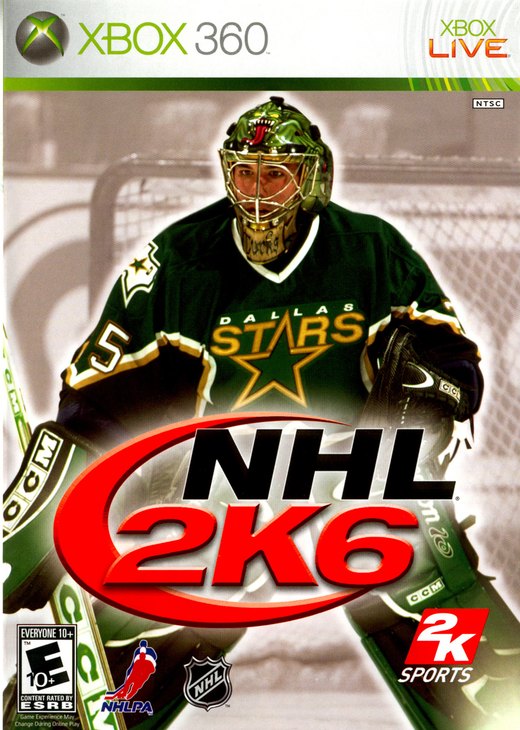 NHL 2K6 box art
