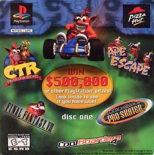 Pizza Hut Disc 1 box art