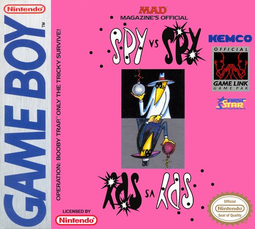 Spy vs Spy: Operation Boobytrap box art