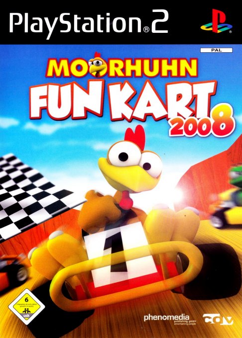 Moorhuhn Fun Kart 2008 box art