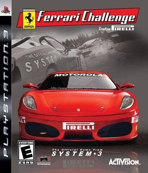 Ferrari Challenge Trofeo Pirelli box art