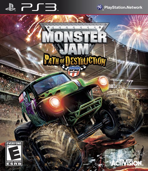Monster Jam: Path of Destruction box art