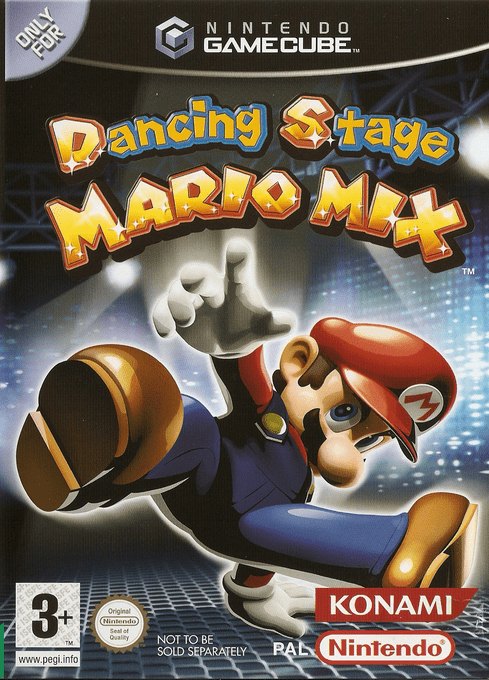 Dance Dance Revolution: Mario Mix box art