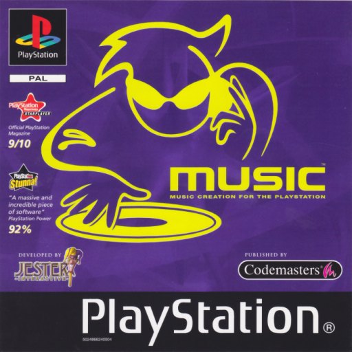 Music: Music Creation for the PlayStation box art