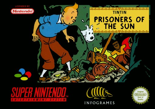 Tintin: Prisoners of the Sun box art
