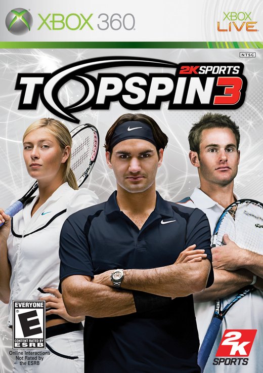 Top Spin 3 box art