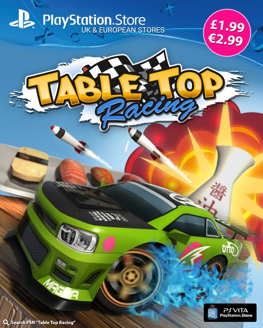 Table Top Racing box art