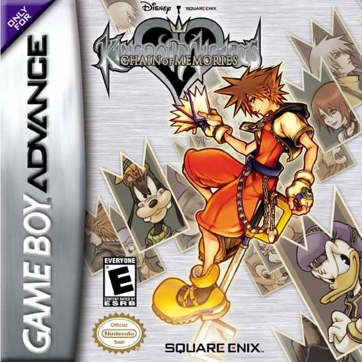 Kingdom Hearts: Chain of Memories box art