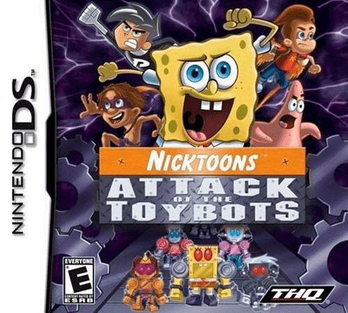 SpongeBob und Seine Freunde: Angriff der Spielzeugroboter box art
