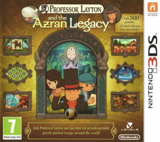 Professor Layton e l'Eredita' degli Aslant, Il box art