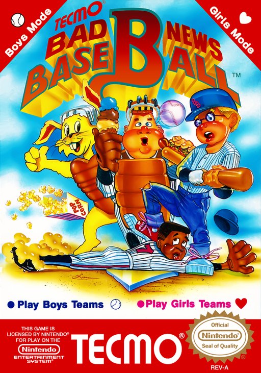 Bad News Baseball box art