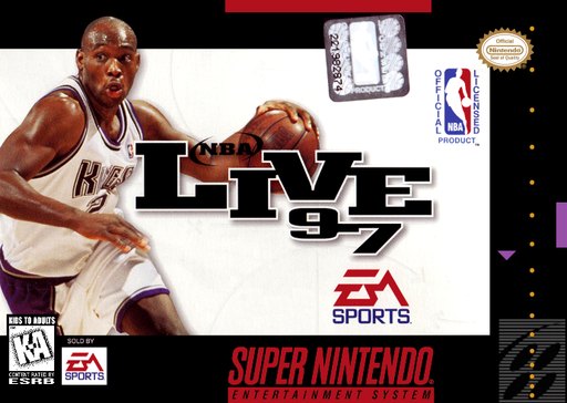 NBA Live 97 box art