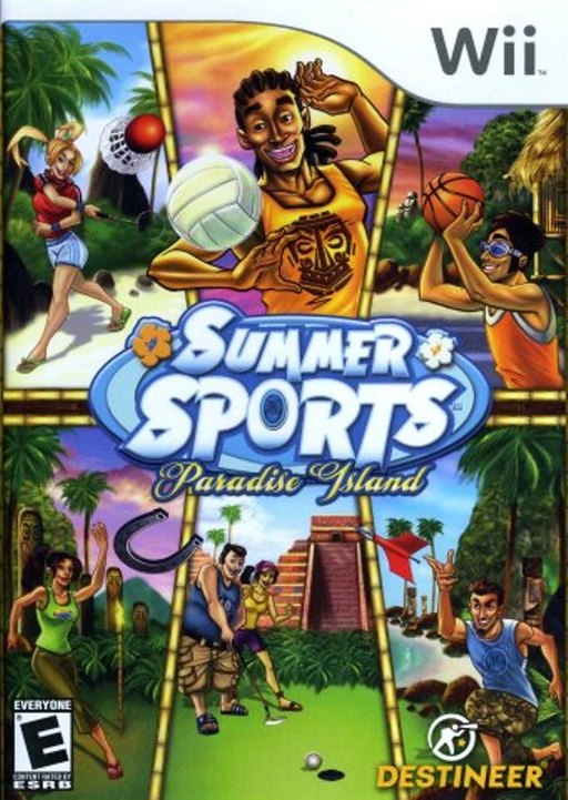 Summer Sports_ Paradise Island box art