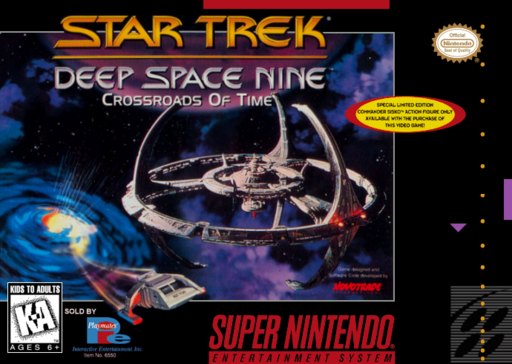 Star Trek: Deep Space Nine: Crossroads of Time box art
