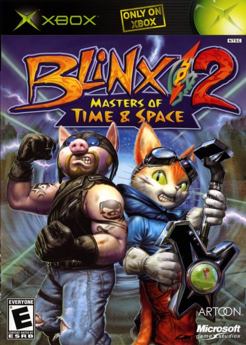 Blinx 2: Masters of Time & Space box art