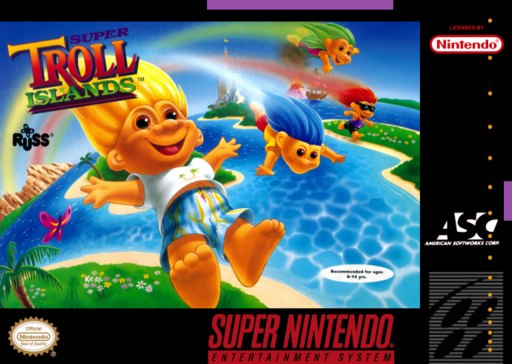 Super Troll Islands box art