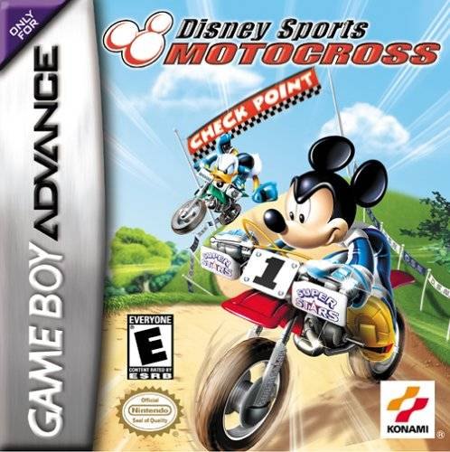 Disney Sports: Motocross box art