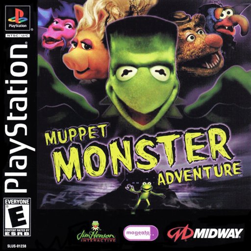 Muppet Monster Adventure box art