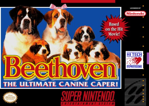 Beethoven: The Ultimate Canine Caper! box art
