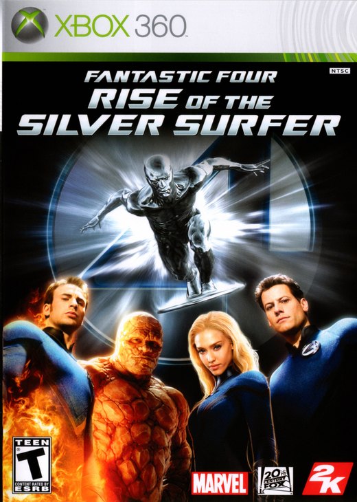 Fantastic Four: Rise of the Silver Surfer box art