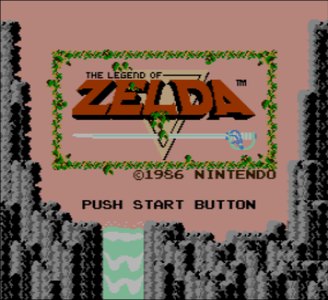 The Legend of Zelda box art