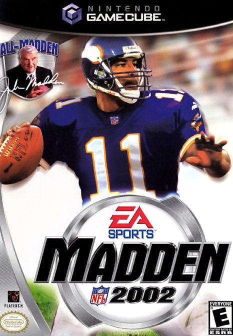 Madden NFL 2002 box art