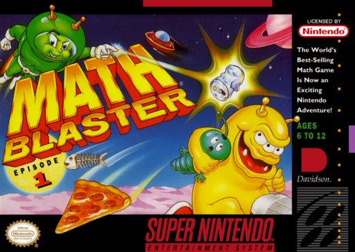 Math Blaster: Episode 1 box art