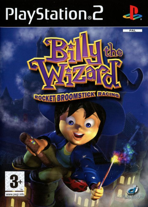 Billy the Wizard: Rocket Broomstick Racing box art