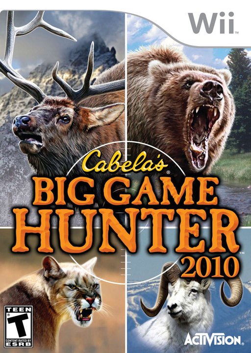 Cabela's Big Game Hunter 2010 box art