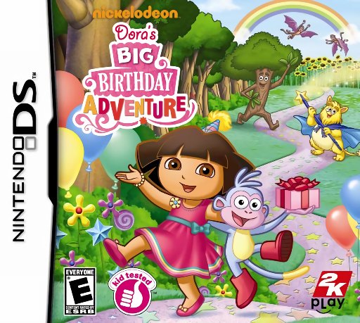 Dora's Big Birthday Adventure box art