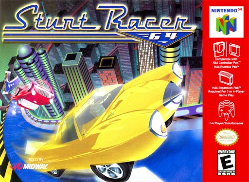 Stunt Racer 64 box art