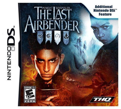 An M. Night Shyamalan Film: The Last Airbender box art